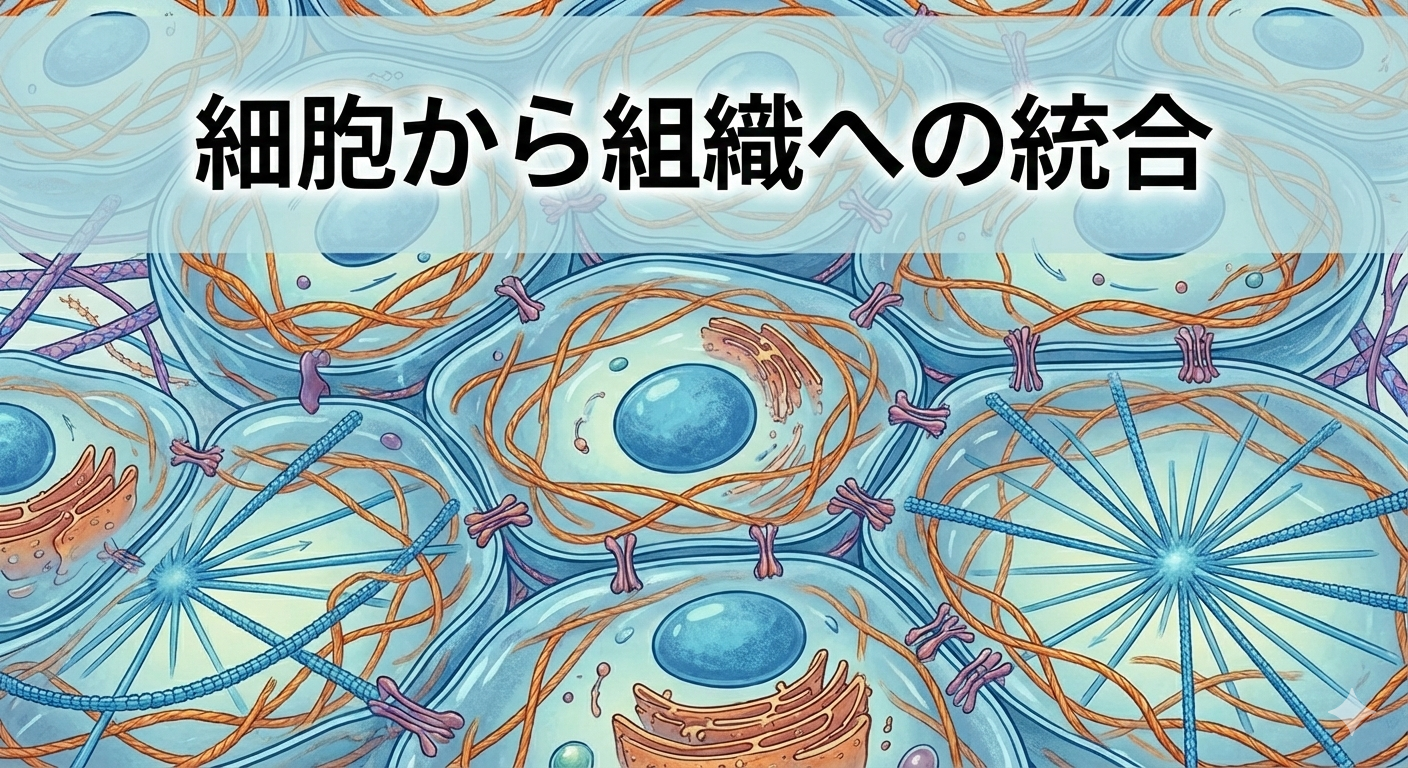 細胞から組織への統合